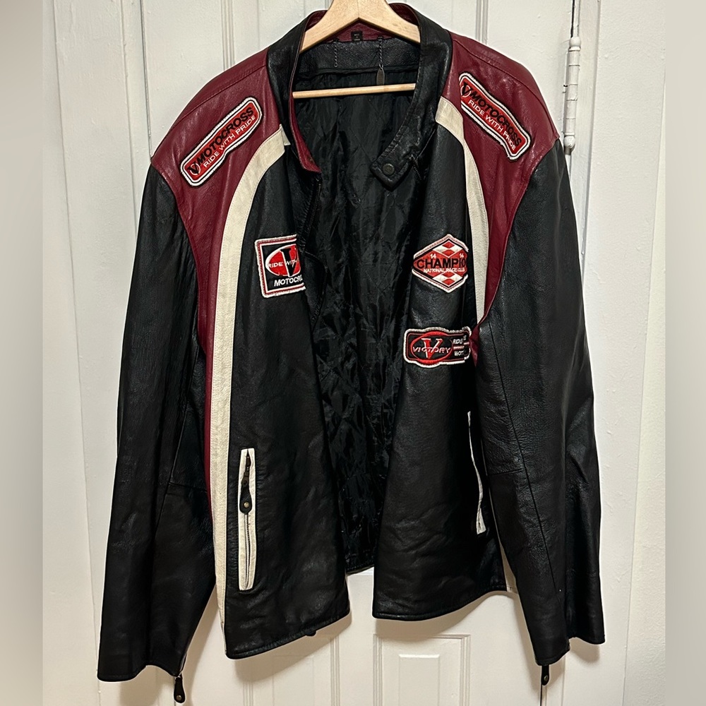 Motocross Leather Jacket